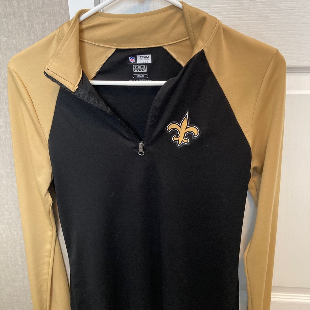 Long sleeve New Orleans saints Dri fit shirt